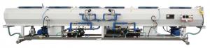 Vacuum Tank HDPE Pipe Production Line , HDPE Pipe Extrusion Line SUS304 Stainless