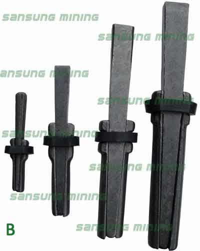 32mm 34mm Plug & Feathers Hand Splitter