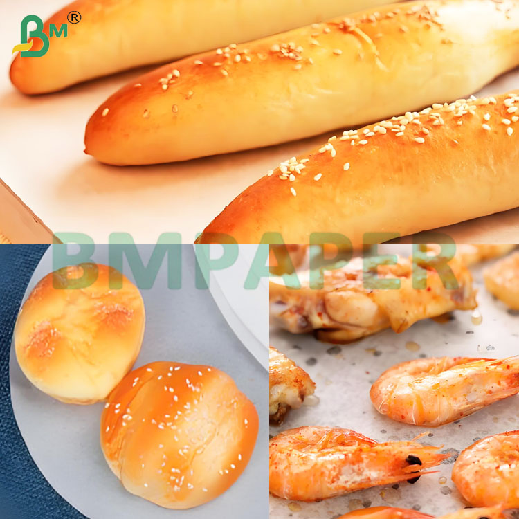 30-80 GSM Double Side Silicone Coated Paper for cooking backing