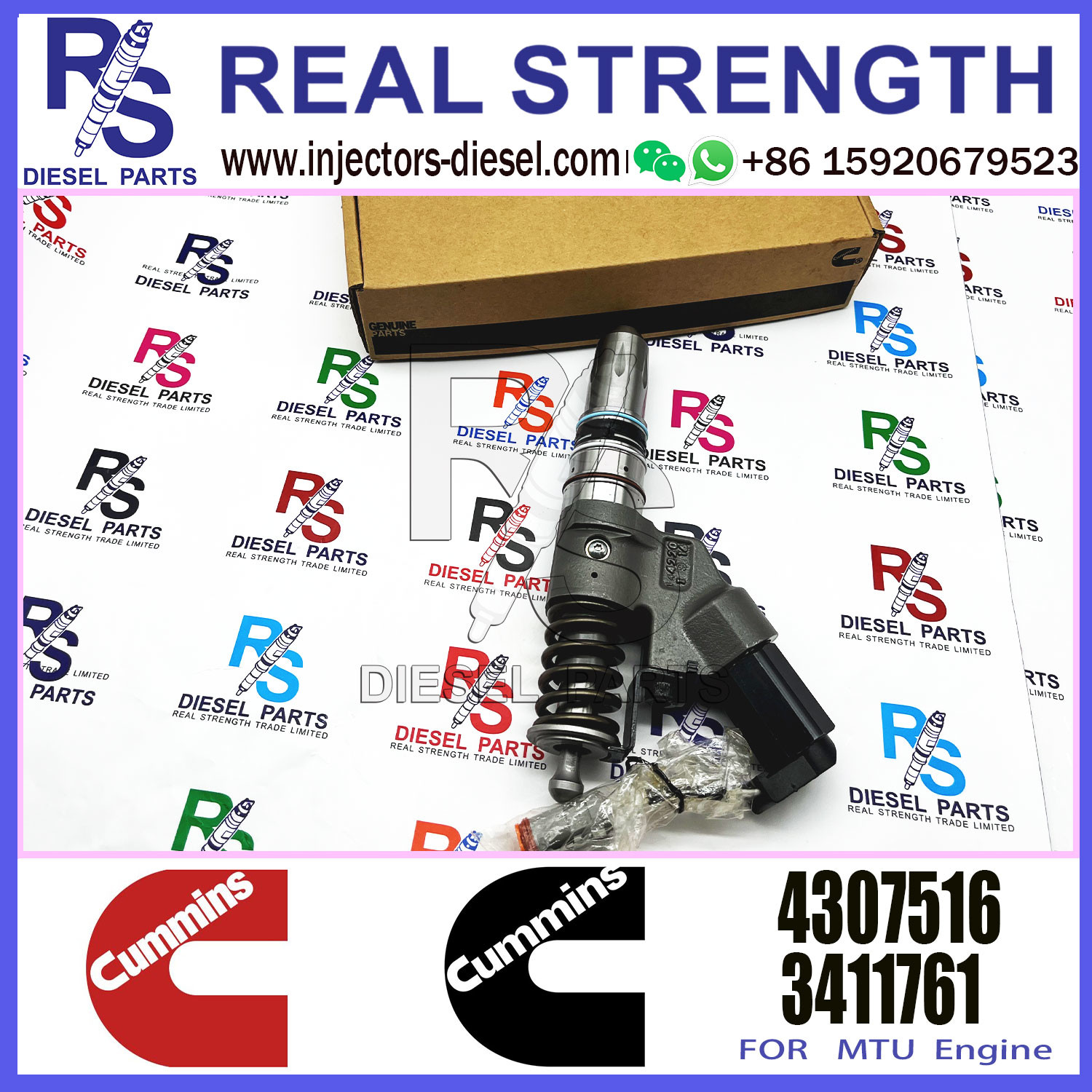 diesel injector 4307516 3411691 3087560 3411765 injector fuel 4307516 3411691 3087560 3411765