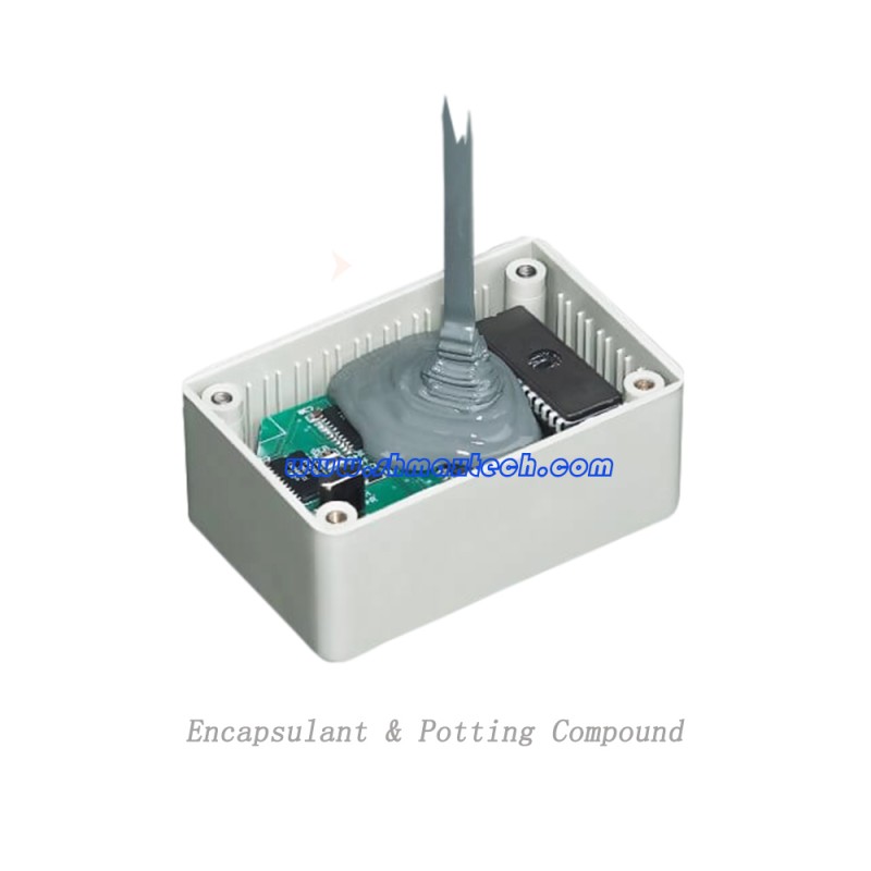 2.0 W/MK Electronic Potting Two Component Glue Silicone Potting Compound for Energy Storage Battery Module Supply