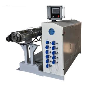 Quality High Output Single Screw Extruder Machine / Small Plastic Extruder Machine for sale