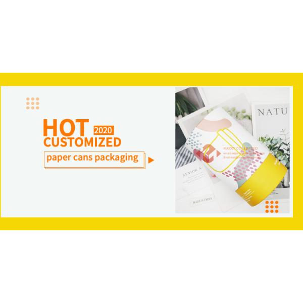 Custom Cardboard Tube Packaging Moisture Resistance Thermal Insulation