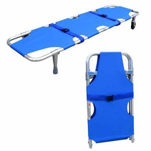 China Lightweight Patient Transport Stretcher Aluminum Alloy Stretchers, Medical Emergency Stretcher Bed on sale