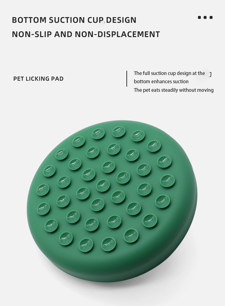 Silicone Dog Slow Feeder Food Grade Purple Green Slow Eating Dog Bowl