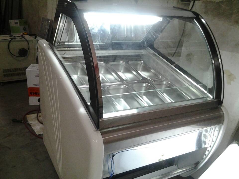 Efficient Supermarket Ice Cream Display Fridge Temperature -22°C~-18°C
