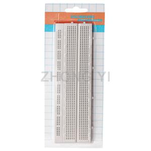 Quality White ABS Metal Soldered Breadboard , Electronic Breadboard Projects for sale