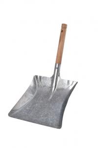 Quality Metal Dustpan Store Coal Shovel Strong Dust Ash Pan with Wooden Handle for sale