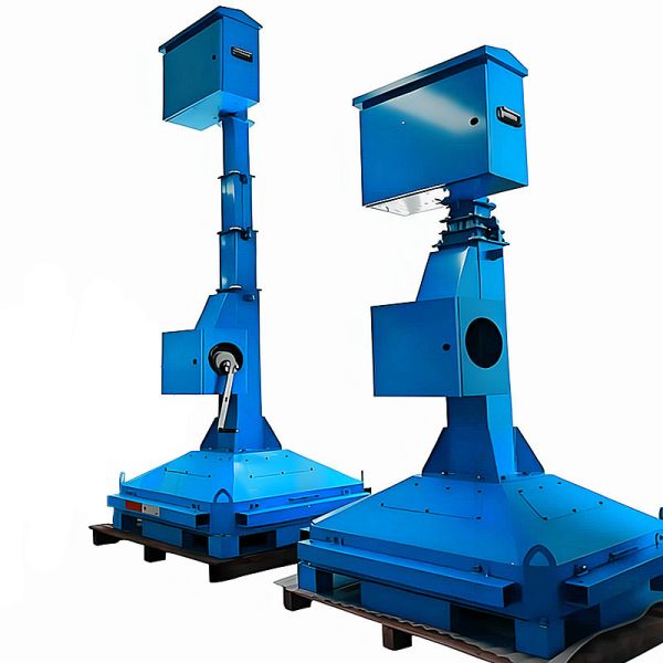 Mobile Solar Light Tower LED Illumination Temporary Worksites Simple Solar Light Tower