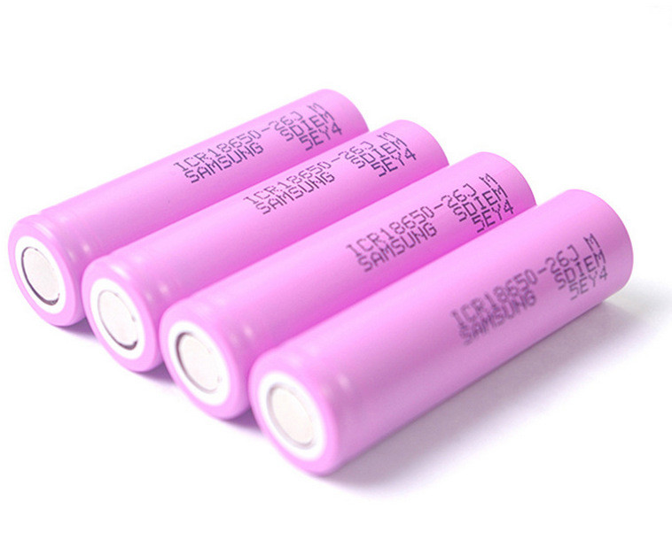 Ultra High Power Brand ICR18650-26JM Li-ion Battery Cells 3.6V 2600mAh for Art-Tech、Eletric Torch、Electric Razor