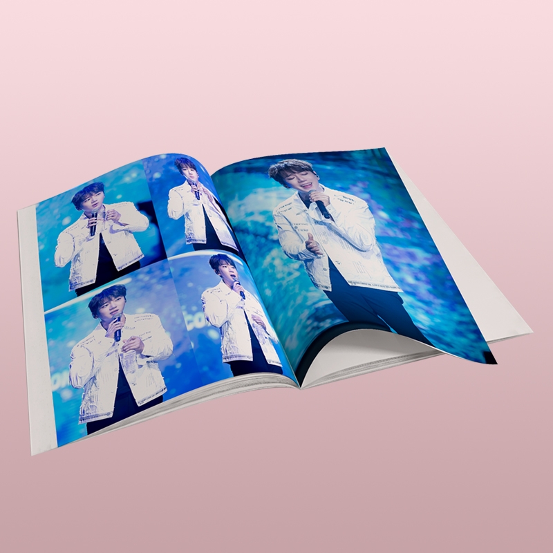 CMYK Color Hardcover Book Printing , Glossy Magazine Printing For Adult Photo Book