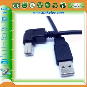 Quality Premium USB AM TO BM ,Angle AM TO BM Cable for sale