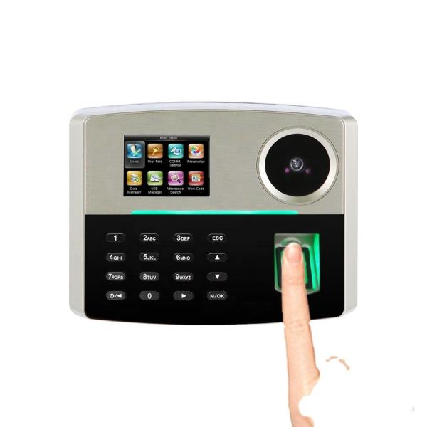 Biometric Fingerprint Scanner Time Attendance And Access Control System With Li