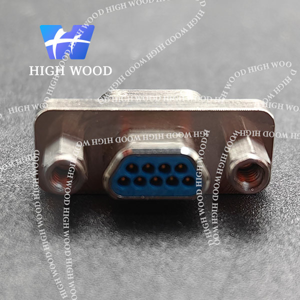 Micro-D MWDM Solder Cup Metal Shell Connectors ,MWDM2L-9NSP.