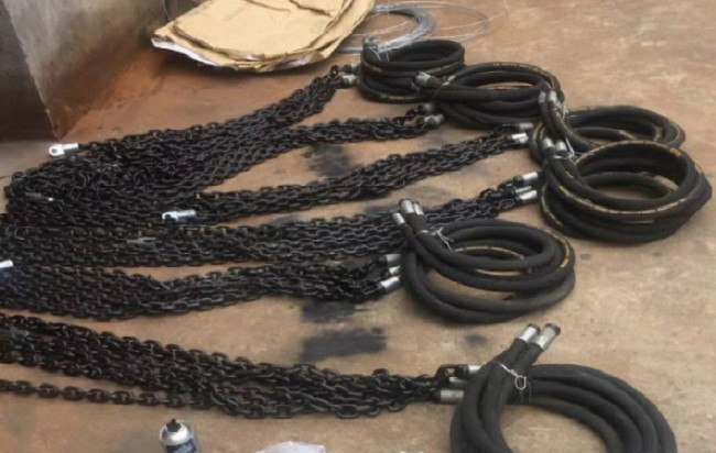 30KN Transmission Line Stringing Tools Chain Type Head Board For OPGW