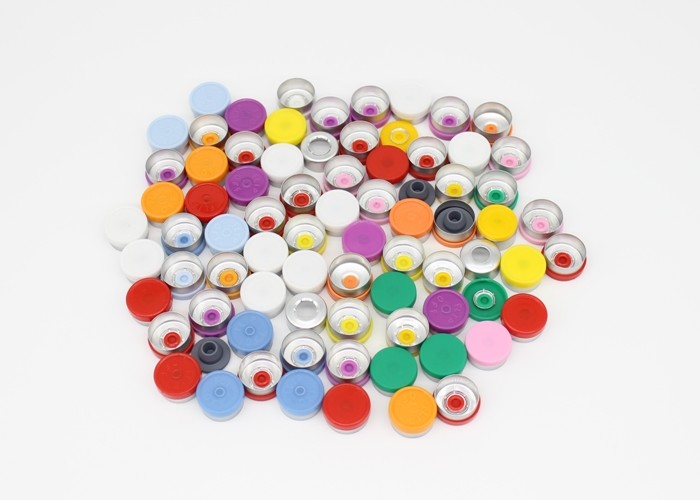 13mm Colorful Medicinal Aluminum Plastic Combination Flip Off Vial Caps