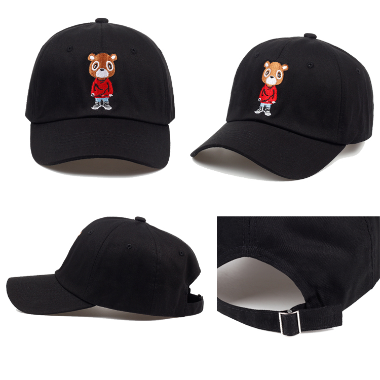 Children Fitted hats Sports Cap Plain Embroidery 100% Cotton 