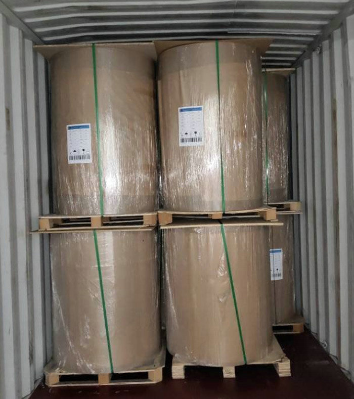 Virgin Kraft Test Liner Paper Board 200G 250G 300G Brown Color Food Wrap Paper