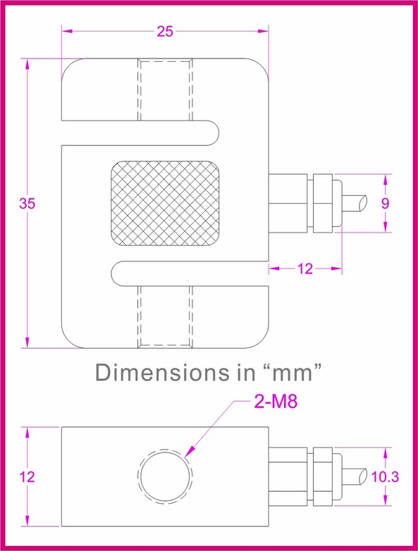 compression tension load cell