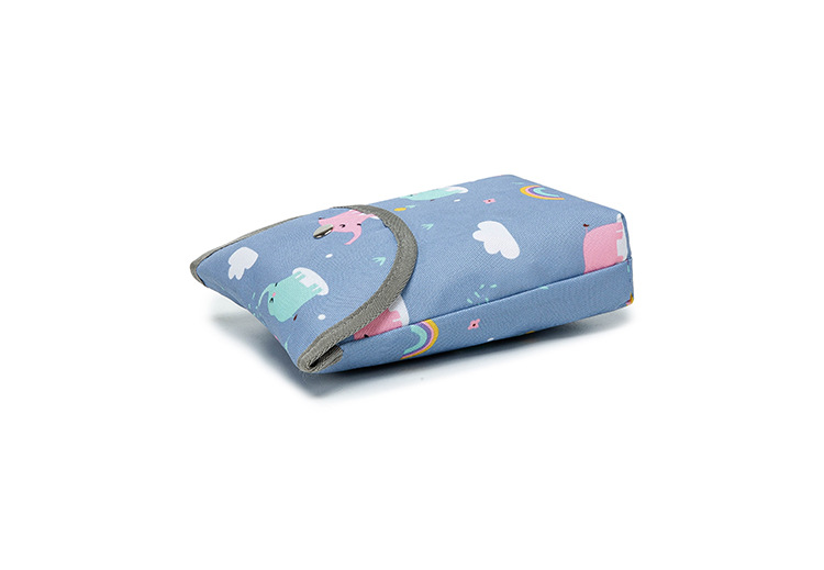 Wholesale Infant Cloth Toilet Diaper Bag Mini Waterproof Wet Dry Package for Baby Nappy Pouch Reusable Bag