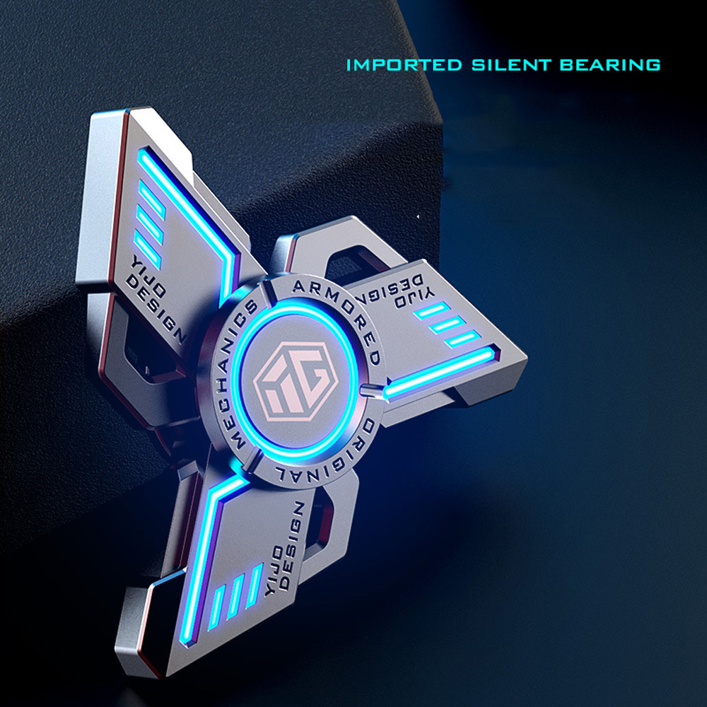 Toys Fingertips Hand Spinner Metal EDC Spinner For Autism ADHD Anti Stress Tri-Spinner