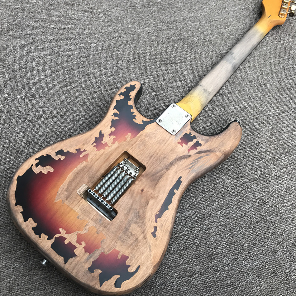 New high quality custom relic electric guitar, Rosewood Fingerboard relic electric guitar