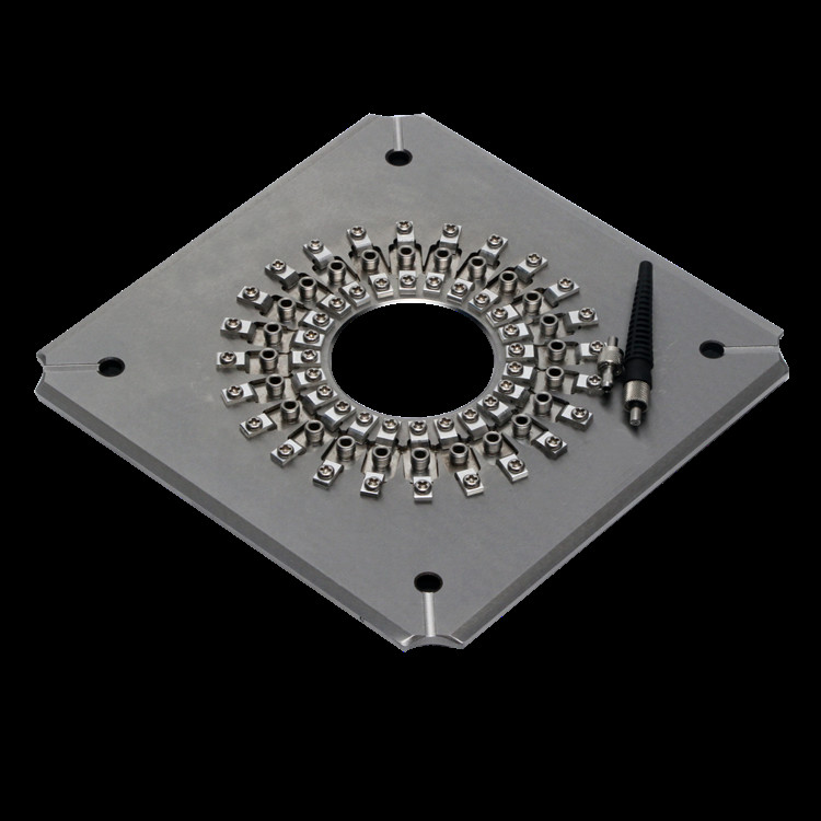 24 Connectors SMA905 Polish Jig , Fiber Polishing Plate Long Service Life