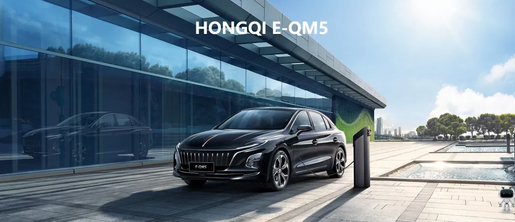 Hongqi E-Qm5 2024 Travel Version Energy Vehicle 5-Seater Pure Electric Sedan Car HS5 HS7 Ehs9 Midsize 500km Level Midsize Car