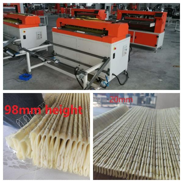 800mm Width HVAC Filter Making Machine 220V / 380V Filter Knife Pleating Machine