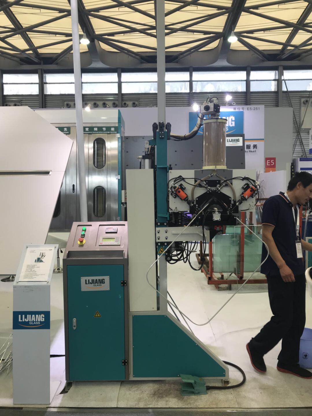 0.65MPA Automatic Insulating Glass Production Line Desiccant Filler