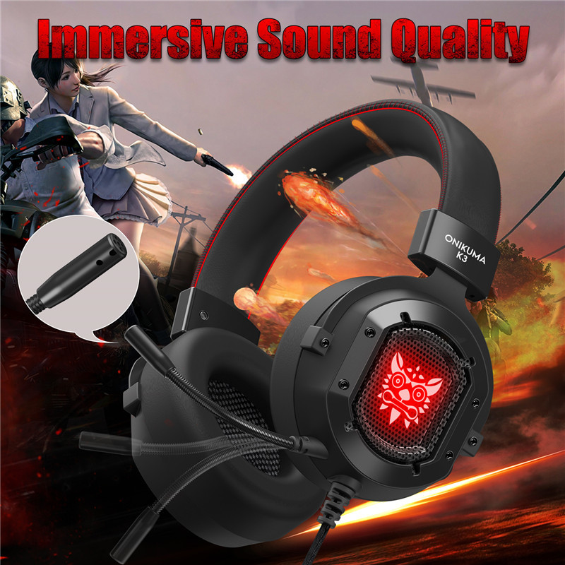 ONIKUMA K3 Stereo Gaming Headset