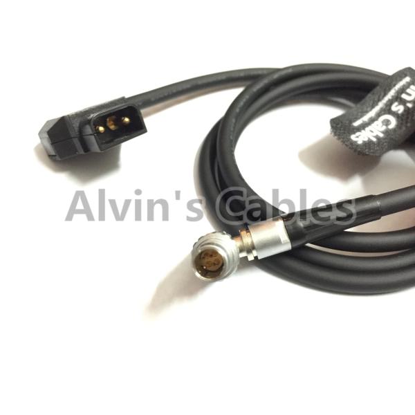 D-tap to 0b 4 Pin Right Angle Cable for Cameras Custom Length