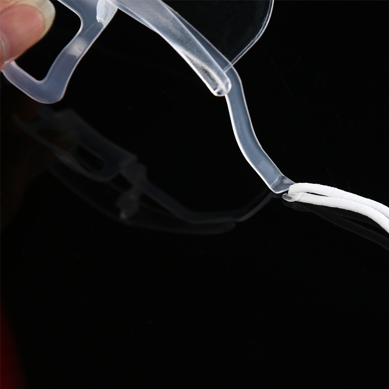 Slipping Resistant Transparent Plastic Face Mask For SPA