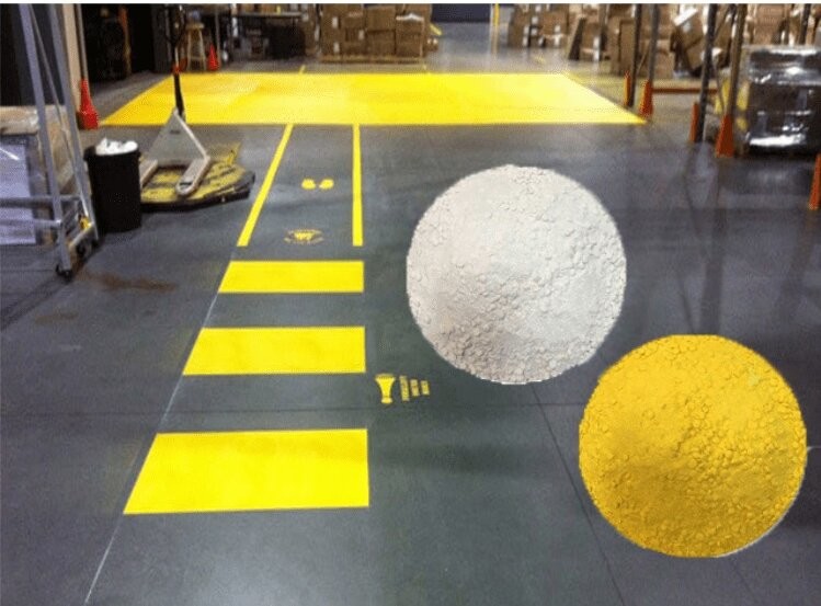 Highway Reflective Road Marking Paint CAS No.64742-16-1 With Glass Beads