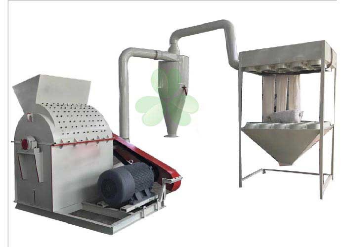 Small Wood Crusher Machine Tractor Chipper Shredder 1000*550*1000mm Size