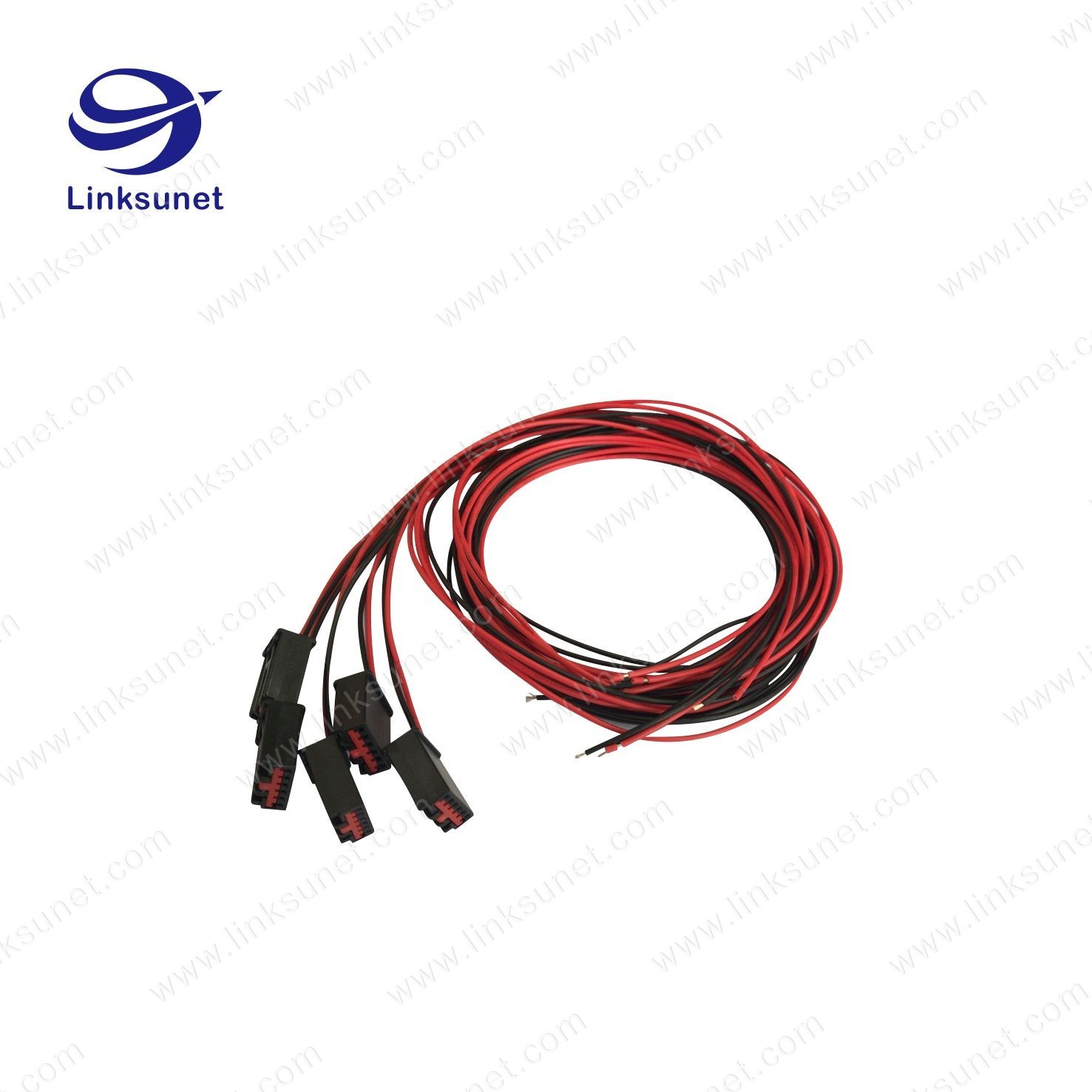 JST AIT2PB - 06 - 1AK Phosphor bronze black connectors and SAIT - A02T - M064 wire harness