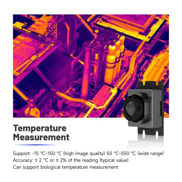 Tiny1-C Mini Uncooled Infrared Thermal Camera 256x192 3.2mm with CMOS Sensor for Security Inspection and Hunting Cameras