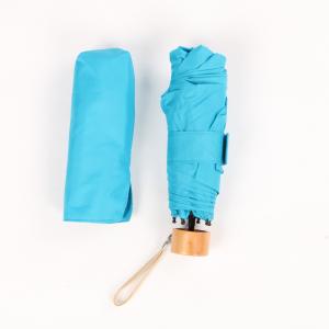 Quality Pockets Mall Folding Umbrella , Compact Windproof Small Travel Umbrella for sale