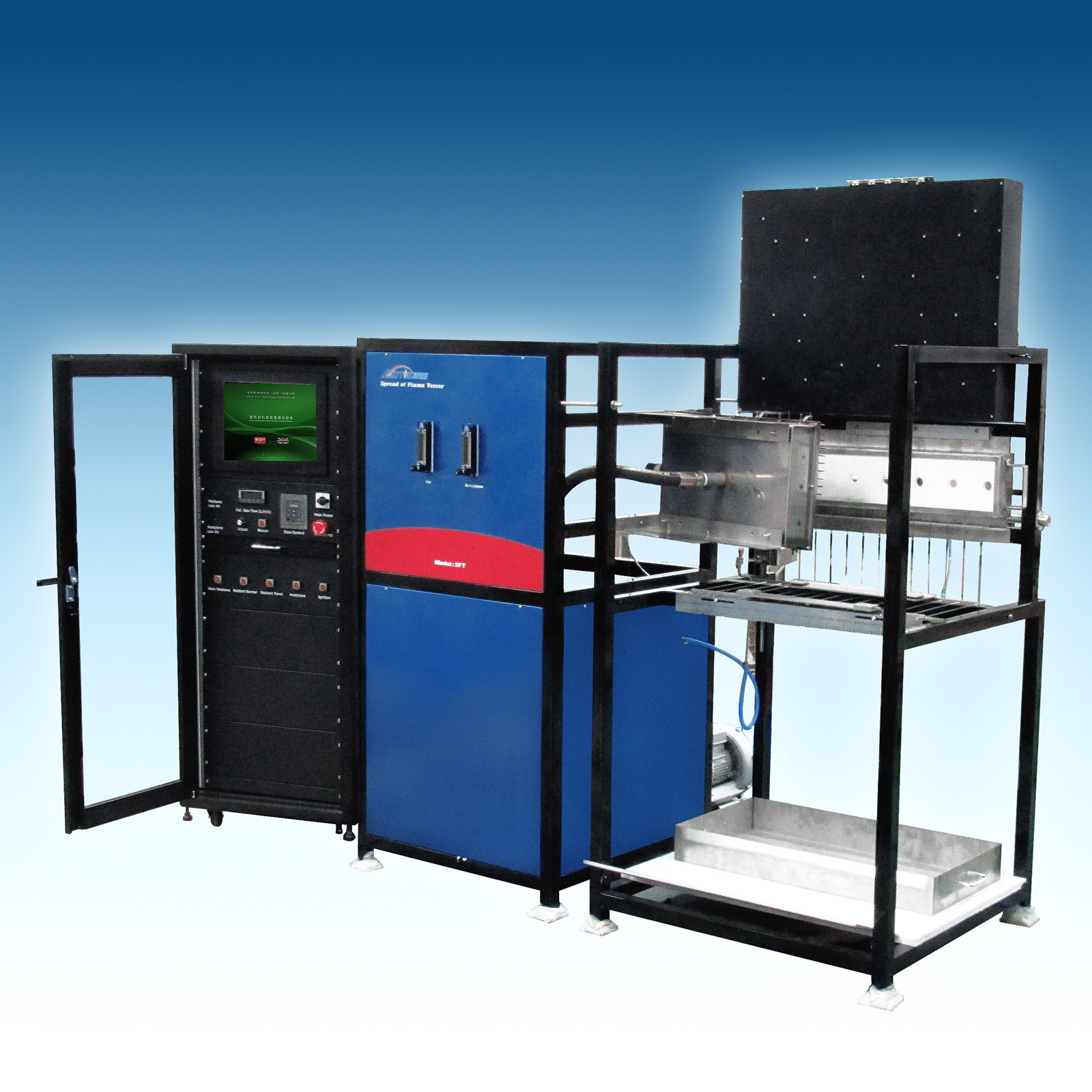 IMO High Speed Train Materials Pass Imo Resolution Spread of Flame Tester