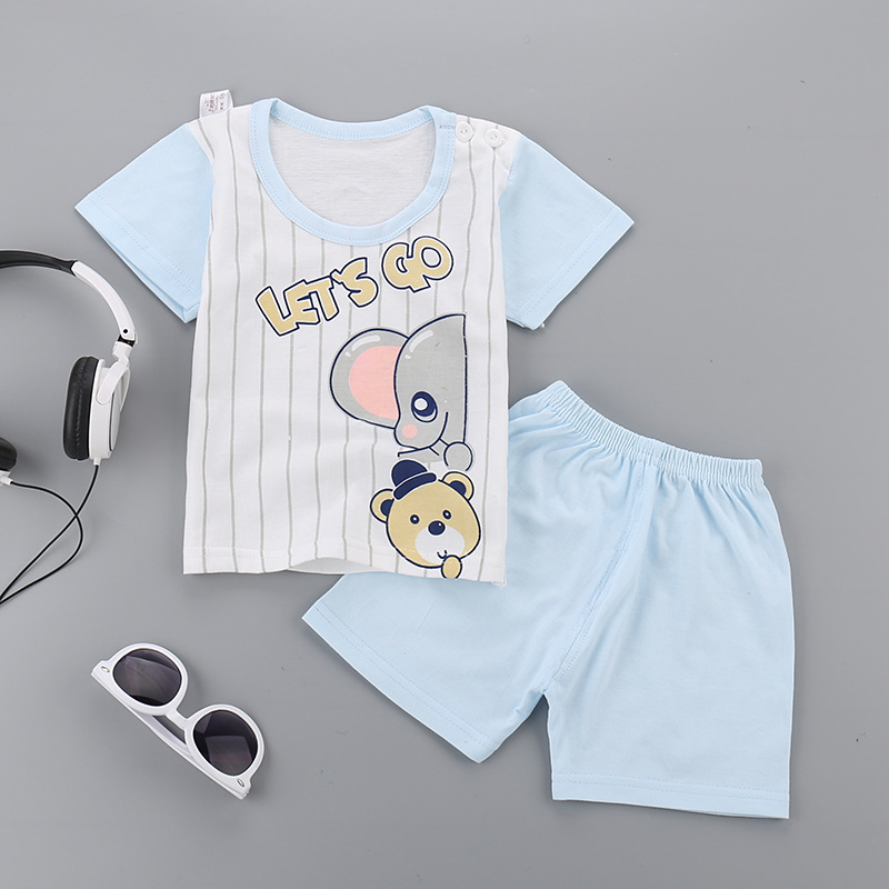 2019 Spring Newborn Baby Boy Outfits / Baby Boy Casual Wear With Pattern