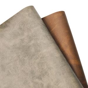 Quality 0.6mm Thickness 54/55&quot; Width PVC Leather Faux Leather Fabric with 140cm Width for Multi-Application for sale