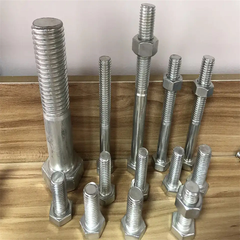 Hex Head Type Included - Stainless Steel Screws With Thread Pitch 1