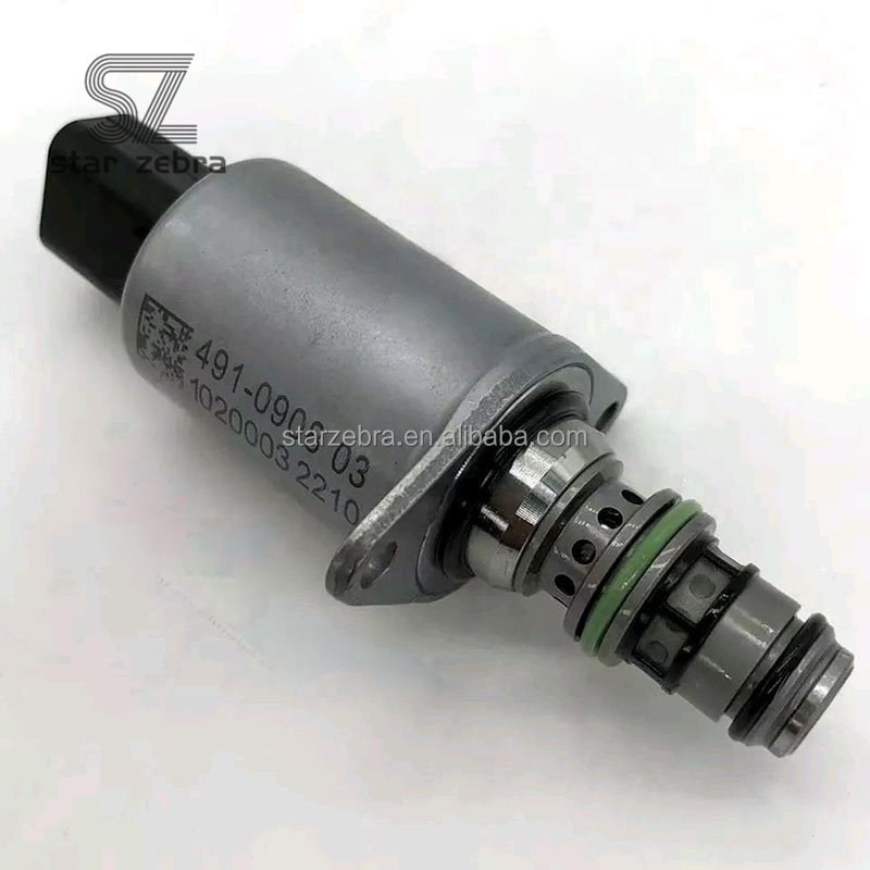 Construction Works CAT E323D E320GC Solenoid Valve with and Green dot 585-9230 585-9231 491-0908 457-5747