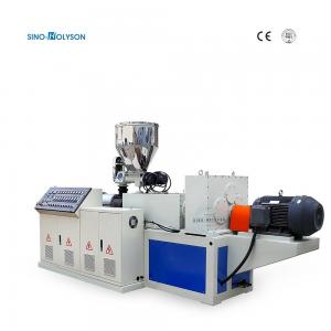 China 38CrMoALA Plastic Conical Twin Screw Extruder 150-250kg/H on sale