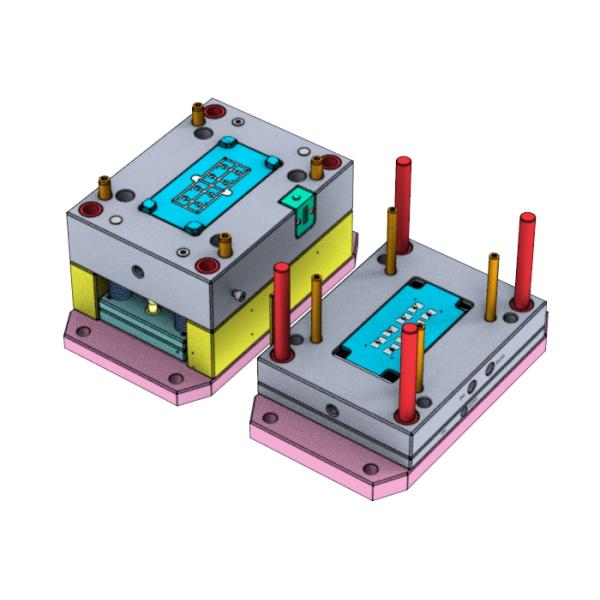 OEM / ODM : Precision Injection Molding & Headset Charging Box Button (1*8) No.24202&24203