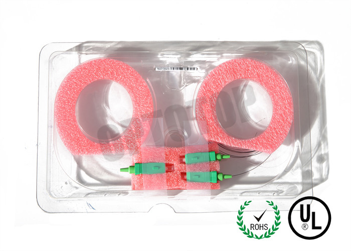 SC UPC Multimode Fiber Coupler 0.5 m 0.9 mm For Telecom FTTH Equipment