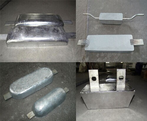 Marine Silver Anode Zinc Anode Wear Resistant Outfitting Equipment Aluminum