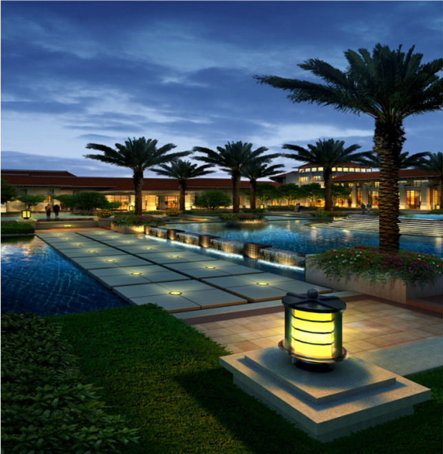 led ground light 