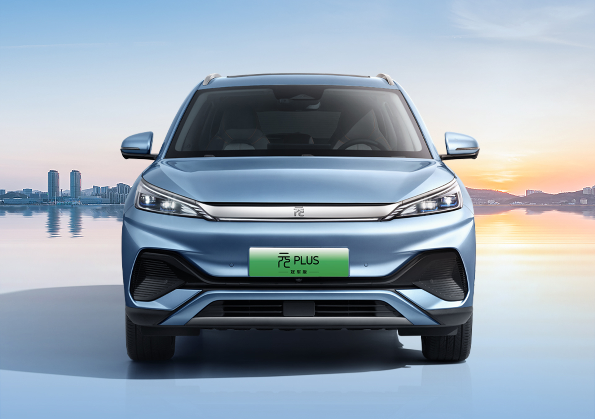 2023 New Energy EV Four Wheels Coches Electric Voiture Byd Yuan Pro Plus Atto Used Car 2720mm Wheelbase