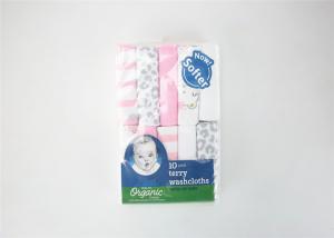 Quality Handy 10 Pack Knit Baby Bath Washcloths Anti Bacterial Super Absorbent for sale